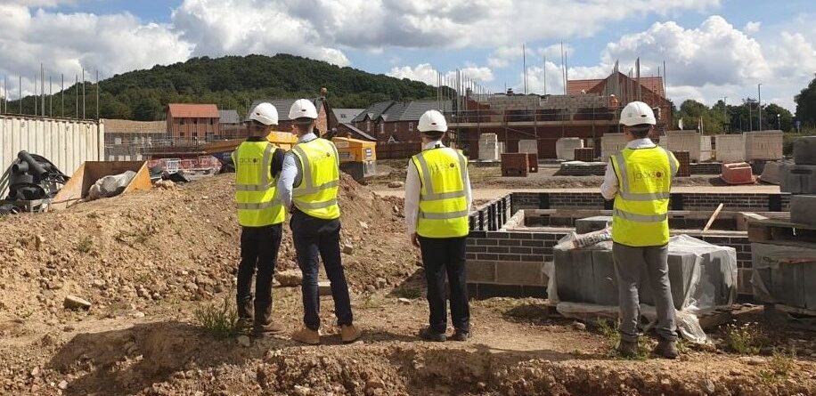 Apprentices on site