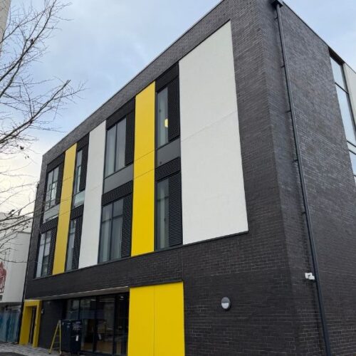 Alexandra park School, London - near completion